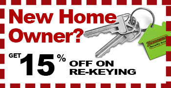 new home owner coupon bernard's security access locksmith moncton